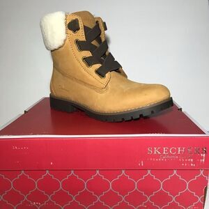Skechers Cypress Big Plans Gored Lace Hiker Boots